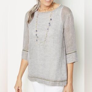 PureJill Linen Top